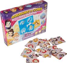 Jogo Educativo Agrupando as Cores Princesas Disney Mimo Play Jogo Educativo Agrupando as Cores Princesas Disney Mimo Play