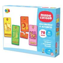 Jogo Educativo Alfabeto Infantil Alfabetização Inicial + Desenvolvimento Cognitivo GGB Ref 114 Jogo Educativo Alfabeto Infantil Alfabetização Inicial + Desenvolvimento Cognitivo GGB Ref 114