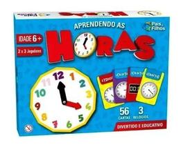 Jogo Educativo Aprendendo As Horas Relógio Ponteiro Infantil