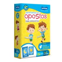 Jogo educativo Aprendendo os Opostos 24 peças Jogo educativo Aprendendo os Opostos 24 peças