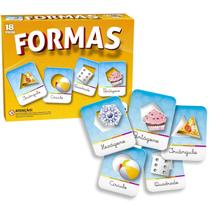 Jogo Educativo Aprender Formas 18 Peças - Pais & Filhos