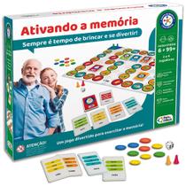 Jogo educativo ativando a memória - linha sênior - Pais e Fihos - Pais e Filhos