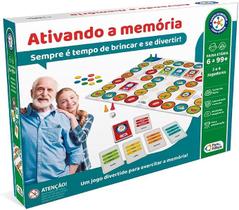 Jogo Educativo Ativando a Memória - Linha sênior - Pais e Filhos