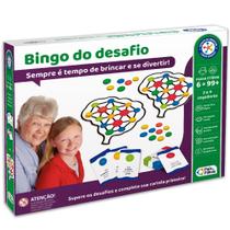 Jogo educativo Bingo do Desafio - Linha Sênior - Pais e Filhos