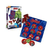 Jogo Educativo Bingo Infantil Marvel Vingadores Toyster Jogo Educativo Bingo Infantil Marvel Vingadores Toyster