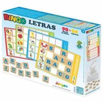 Jogo Educativo Bingo Letras 90 Peças - Junges - Brinquedos Junges