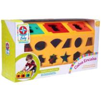 Jogo Educativo Caixa Encaixa Baby 18 Peças e 6 Chaves Coloridas Estrela Jogo Educativo Caixa Encaixa Baby 18 Peças e 6 Chaves Coloridas Estrela