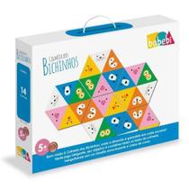 Jogo Educativo Colmeia Dos Bichinhos 24 Peças Babebi +5Anos