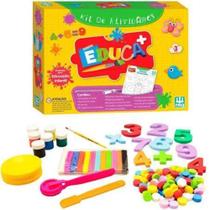 Jogo Educativo com Kit Atividades Educação Infantil Nig Brinquedos Jogo Educativo com Kit Atividades Educação Infantil Nig Brinquedos