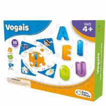 Jogo Educativo De Encaixar Vogais 30 peças Atividades