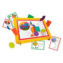 Jogo Educativo de Formas Magnéticas Aprendizado e Diversão Jogo Educativo de Formas Magnéticas Aprendizado e Diversão