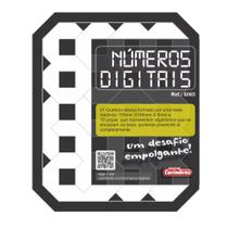 Jogo Educativo de Quebra Cabeça de Números Digitais em MDF Jogo Educativo de Quebra Cabeça de Números Digitais em MDF