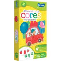 Jogo Educativo Descobrindo As Cores 15 Peças Toyster 2032