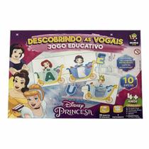 Jogo Educativo Descobrindo Vogais Princesas Disney Mimo Play