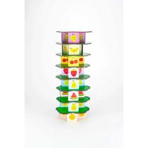 Jogo Educativo Empilhar Frutas - Loopi Toys T0037