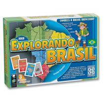 Jogo Educativo Explorando o Brasil Tabuleiro Grow