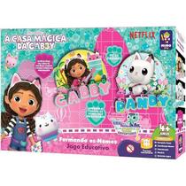 Jogo Educativo Formando os Nomes Gabby Dollhouse Mimo Toys