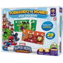Jogo Educativo Formando os Nomes Marvel Super Hero Adventures - Mimo Toys