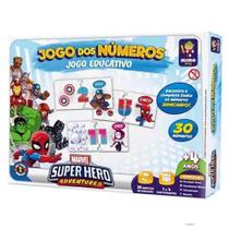 Jogo Educativo Jogo dos Números Marvel Super Hero Adventures - Mimo Toys