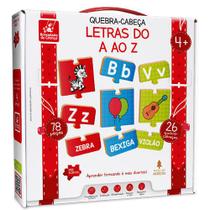 Jogo Educativo Letras Do Ao Z - Brincadeira De Criança