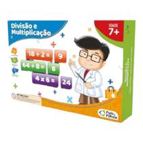 Jogo Educativo Matemática Aprendendo Divisão e Multiplicação - Pais & Filhos