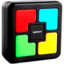Jogo Educativo Memória Letron 6x6cm 5 Níveis Luz Som Leonora