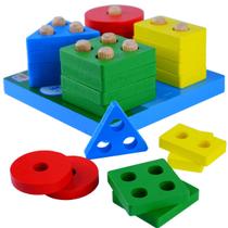 Jogo Educativo Mickey Pato Donald Disney Encaixe Formas MDF Jogo Educativo Mickey Pato Donald Disney Encaixe Formas MDF