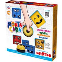 Jogo Educativo Monta Cara Expressoes em Blocos com Campainha Jogo Educativo Monta Cara Expressoes em Blocos com Campainha