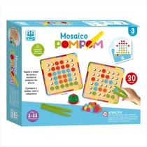 Jogo Educativo Montar Mosaico Pompom Madeira Nig Jogo Educativo Montar Mosaico Pompom Madeira Nig