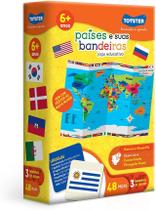 Jogo Educativo - Países e Suas Bandeiras - Toyster - 3019