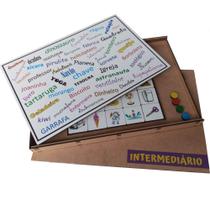 Jogo Educativo para Educação Infantil Lince Intermediário 9 anos de Madeira MDF Zanline