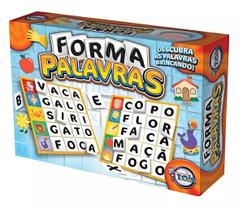 Jogo Educativo Pedagógico Forma Palavras Com 120 Letras