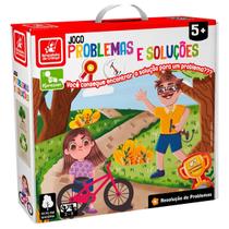 Jogo Educativo Pedagógico Infantil Problemas E Soluções Em Madeira - Brincadeira De Criança