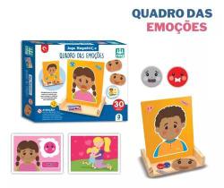 Jogo Educativo Pedagógico Quadro Das Emoções - Ref 0465 Nig Brinquedos