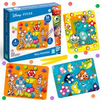 Jogo Educativo Pega Pom Pom Pixar Com 56 Pompons Para Desenvolvimento Sensorial Jogo Educativo Pega Pom Pom Pixar Com 56 Pompons Para Desenvolvimento Sensorial