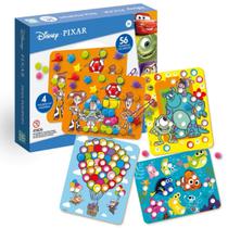 Jogo Educativo Pega Pompom Disney Pixar 4108 -Nig Brinquedos