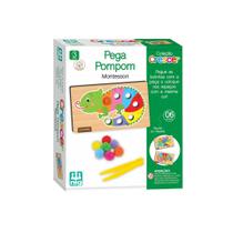 Jogo Educativo Pega Pompom - Nig Brinquedos