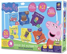 Jogo Educativo Peppa Pig Jogo do Alfabeto Mimo 2100