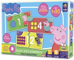 Jogo Educativo Peppa Pig Jogo dos Números Mimo 2101