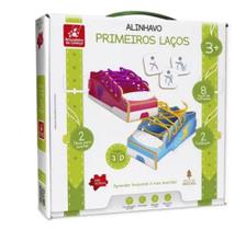 Jogo Educativo Primeiros Laços Brincadeira De Criança c/2un 2373 - Brincadeira de Criança