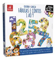 Jogo Educativo Quebra-cabeça Contando Do 01 Ao 20 2266 - Brincadeira De  Criança - Quebra Cabeça - Magazine Luiza