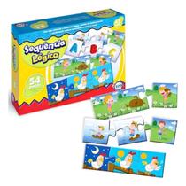 Jogo Educativo Sequência Logica 54 cartas