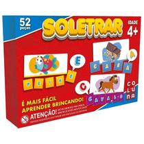 Jogo Educativo Soletrar 52 Peças Coluna Jogo Educativo Soletrar 52 Peças Coluna
