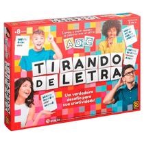 Jogo Educativo Tirando de Letra Tabuleiro Grow