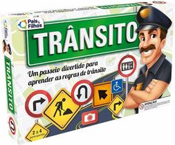 Jogo Educativo Trânsito Infantil Pais e Filhos com Tabuleiro e Cartas ~ Aprender Brincando Jogo Educativo Trânsito Infantil Pais e Filhos com Tabuleiro e Cartas ~ Aprender Brincando