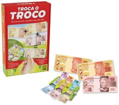 Jogo Educativo Troca o Troco - Linha Brincando e Aprendendo - Grow - 04392 Jogo Educativo Troca o Troco - Linha Brincando e Aprendendo - Grow - 04392