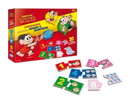 Jogo Educativo - Turma da Mônica - Associando Números a Quantidade - Xalingo