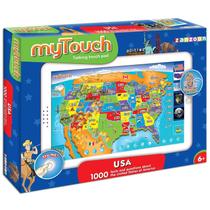 Jogo Educativo Zanzoon myTouch Mapa dos EUA Interativo