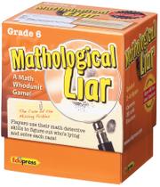 Jogo Edupress Mathological Liar Grade 6 para prática de matemática