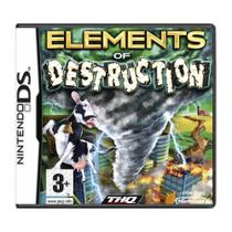 Jogo Elements Of Destruction Nintendo Ds Novo